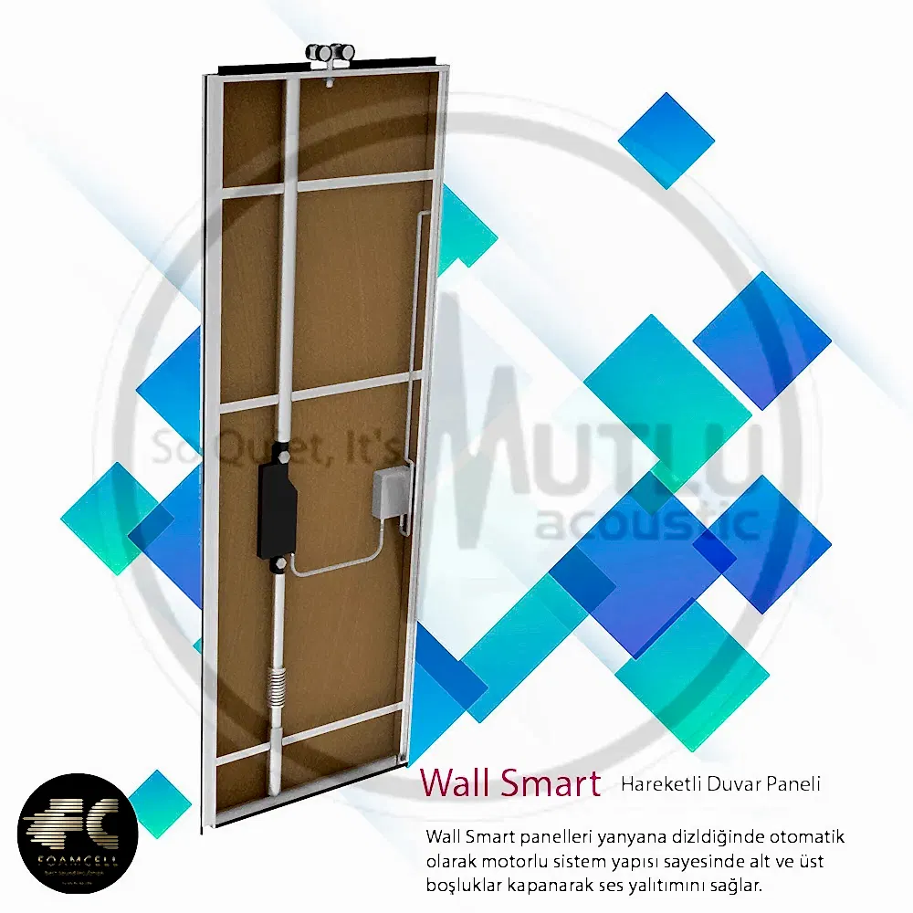 Hareketli Bölme Duvar Sistemleri Wall Smart