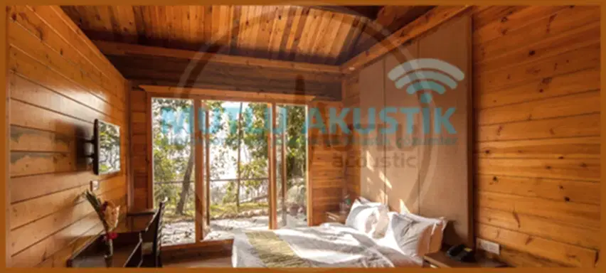 Ahşap Yapıların Ses Yalıtımı 1 Ahşap Ev Otel Ses Yalıtımı Akustik