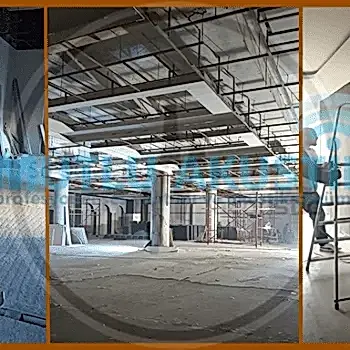 Alçıpan Bölme Duvar Tavan Ses Yalıtımı