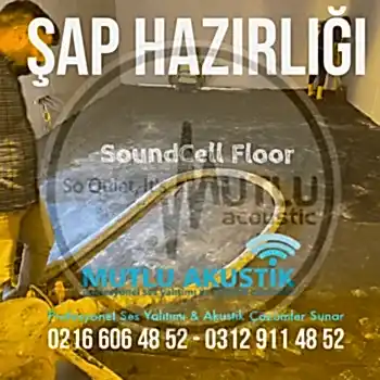 Şap Altı Ses Yalıtımı